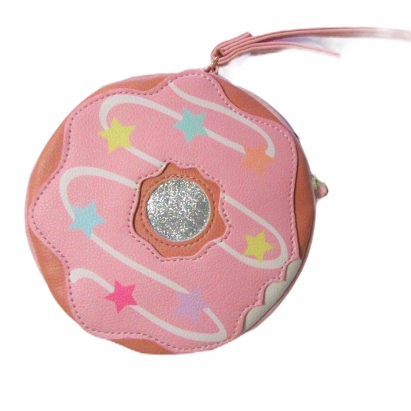 Betsey Johnson Handbags - Betsey Johnson donut coin purse wristle